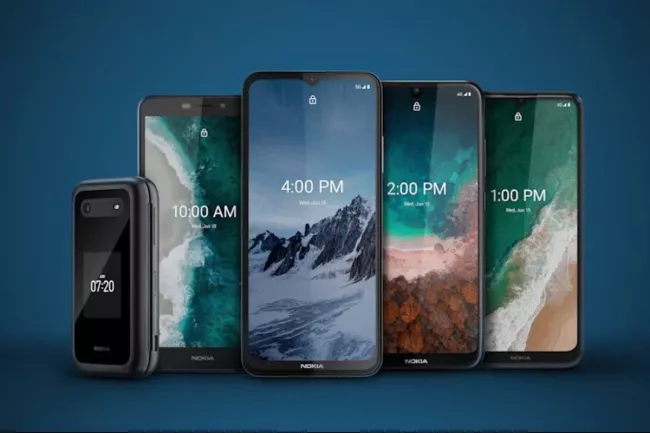 Tlačítkový telefon Nokia 2760 Flip
