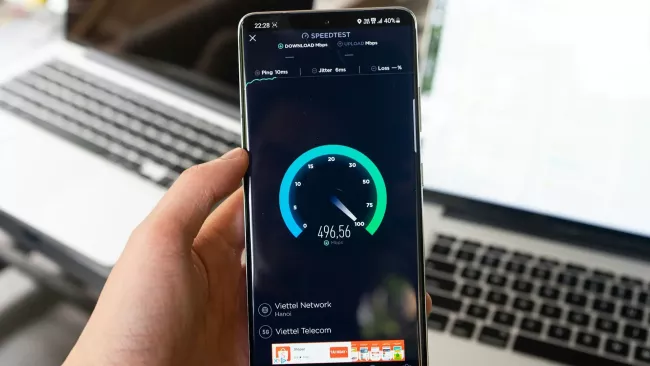Měření rychlosti internetu