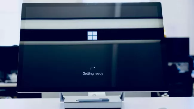 Aktualizace Windows probíhá