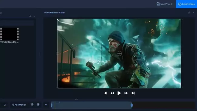 Prostředí programu OpenShot4