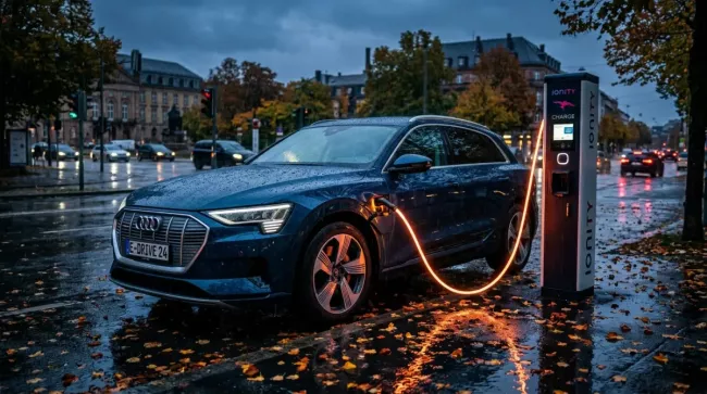Elektroauto podzim