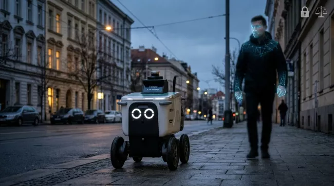 Doručovací robot