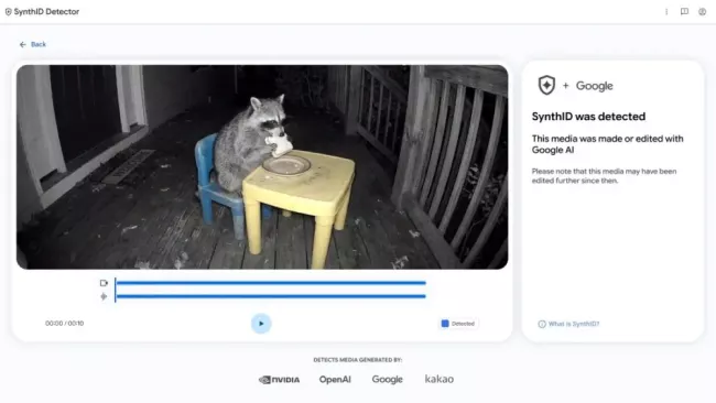Detekce obsahu pomocí AI detektoru