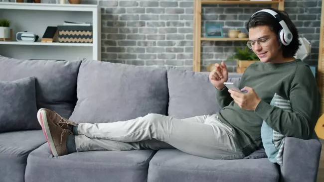 Relaxace při poslechu hudby