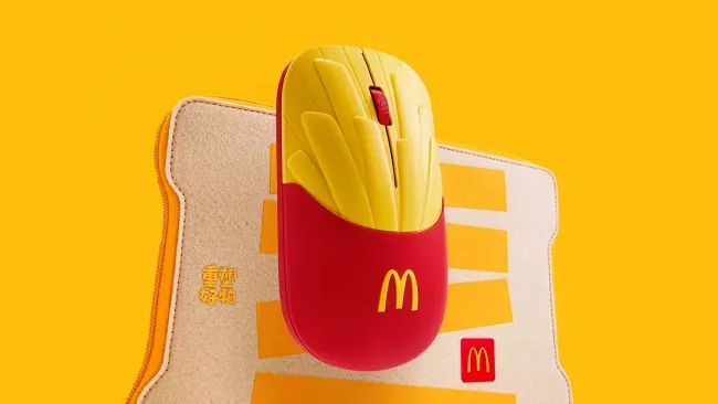Čínský McDonald's ve spolupráci s Lenovem představil myš s ikonickým designem.