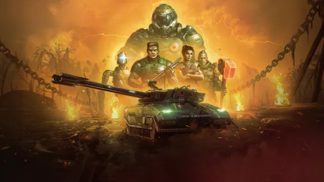 Tanky říznuté legendární střílečkou z 90. let. Do World of Tanks vtrhlo peklo ve znamení Dooma