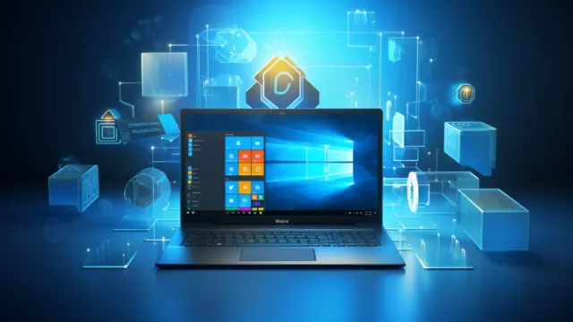 Notebook s Windows a motivem zálohování
