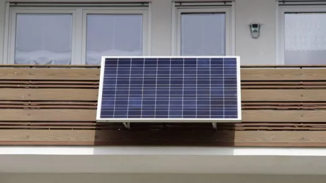 Balkon FV panel