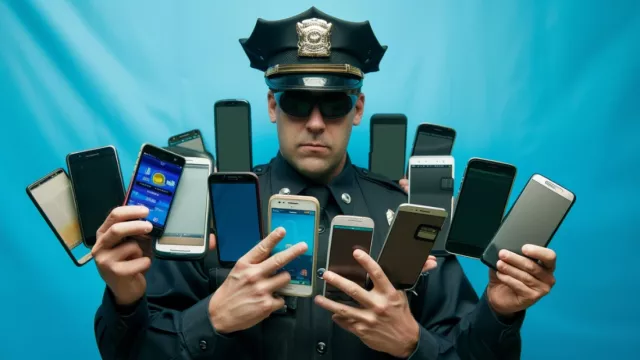 Policie prodává propadlé telefony