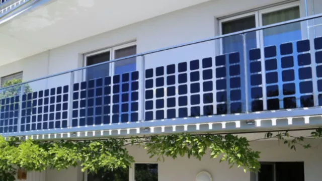 Ušetřete v bytě i domě: Němci vydělávají na trendu „solárních balkonů“