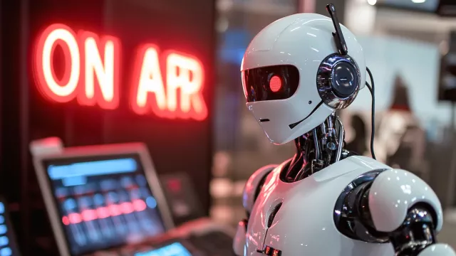 Robot v rádiu