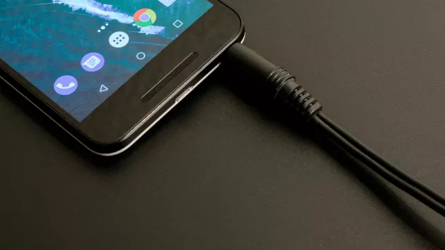 Připojený smartphone