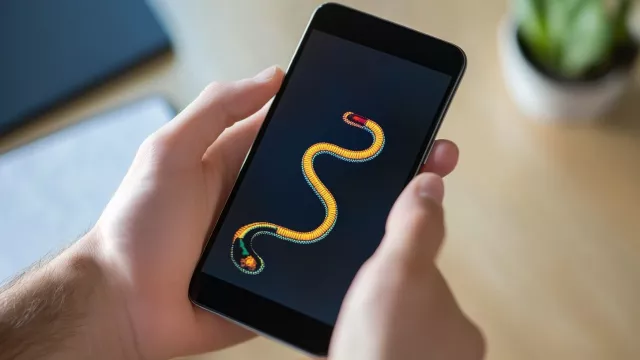 Hra Had na telefonu