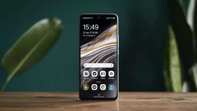 Androidový smartphone
