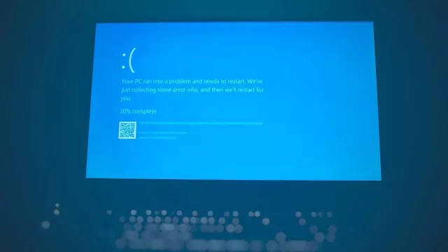 Obrazovka modré smrti Windows