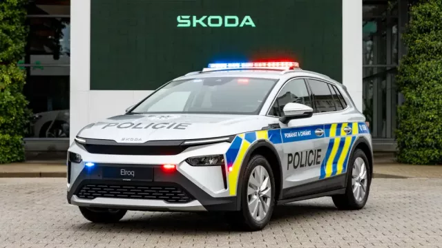 Škoda Elroq Policie