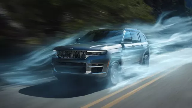 Jeep - proudění vzduchu