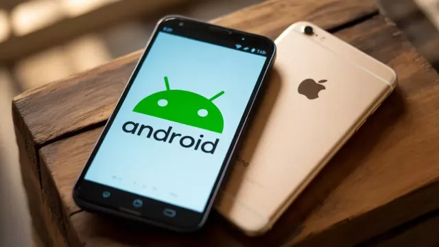 Dva mobily: Android a iPhone