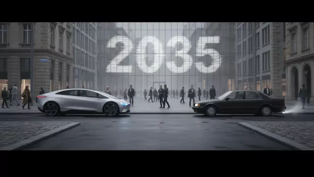 Ban na spalovací motory v roce 2035