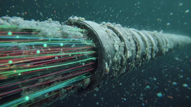 Podmořský datový kabel