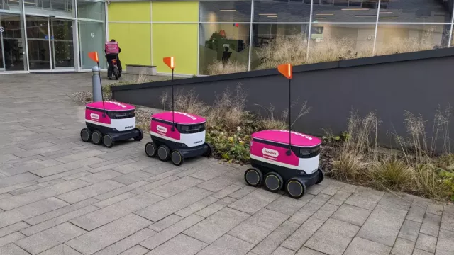 Autonomní doručování foodora