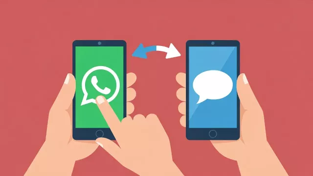 Ilustrativní obrázek o možnosti online komunikace z WhatsApp napříč platformami