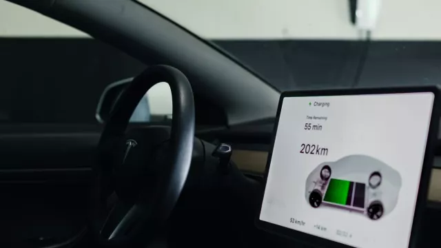 Infotainment elektromobilu