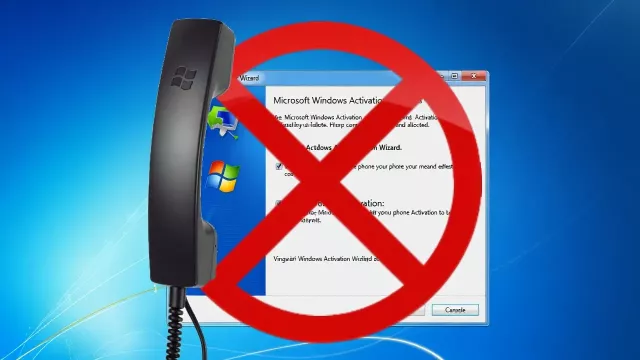 Obrázek symbolizuje ukončení aktivace Windows po telefonu
