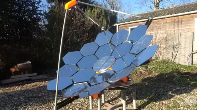 Solární parabola kutila Erika