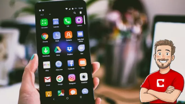 Mobil a mnoho aplikací na domovské obrazovce