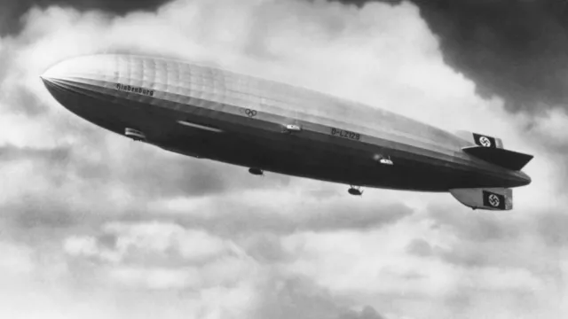 Slavná vzducholoď Hindenburg