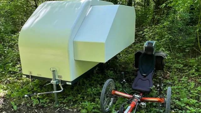 Obytný vozík za elektrokolo