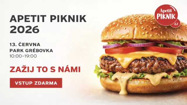 Letní Apetit piknik 2026 proběhne 13. června v pražském parku Grébovka.