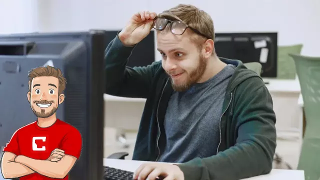 Uživatel se nestačí divit co vidí na svém monitoru