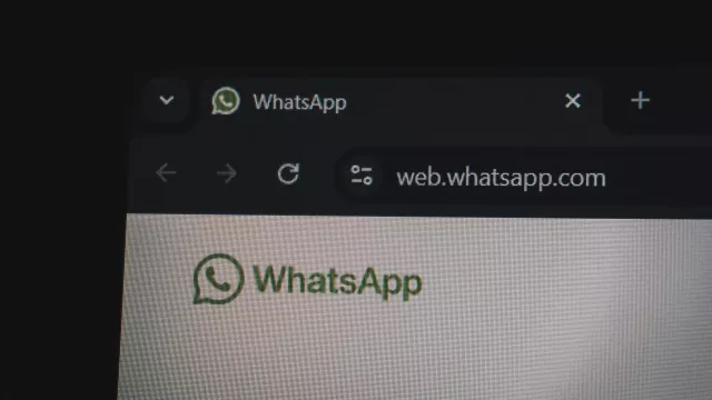 URL adresa webové aplikace WhatsApp