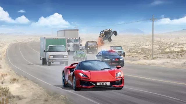 Videohra BeamNG.drive letos zamíří na konzole PlayStation 5.