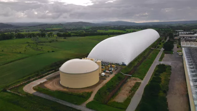 CO2 baterie firmy Energy Dome.