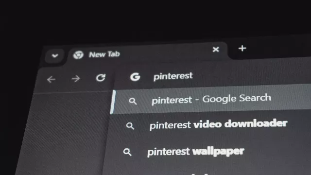 Detail na URL řádek prohlížeče Chrome