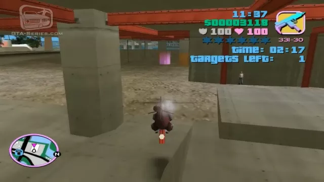 Mise Demolition Man z GTA: Vice City je dobrou průpravou pro piloty ukrajinských dronů.