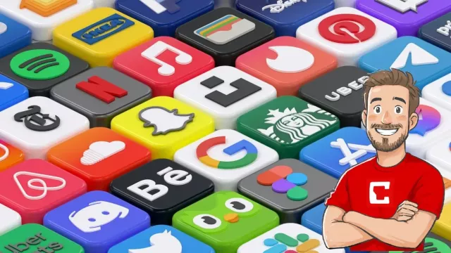 Symboly mobilních aplikací