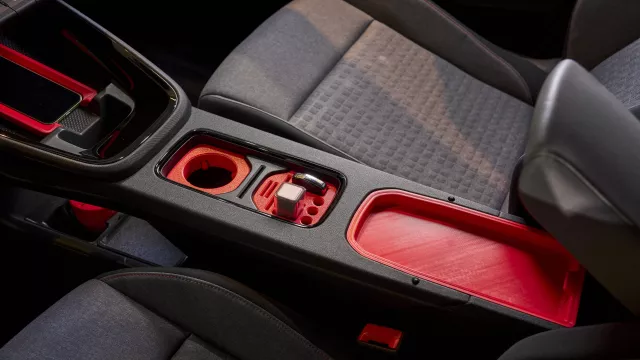 Doplňky do vozů Škoda vyrobené pomocí 3D tisku.