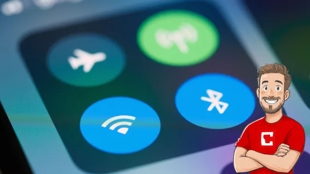 Vykřičníku u symbolu Wi-Fi na displeji telefonu se nemusíte bát.