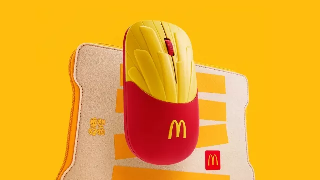 Čínský McDonald's ve spolupráci s Lenovem představil myš s ikonickým designem.